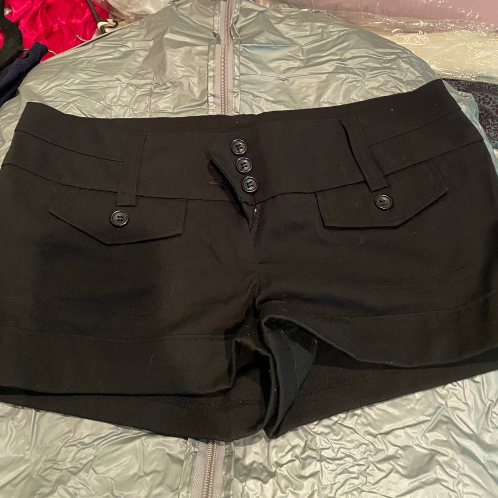 Black shorts